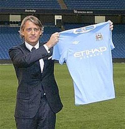 ROBERTO MANCINI AL DEBUTTO IN PREMIER