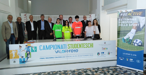 Al via le finali nazionali dei Campionati Studenteschi di Calcio