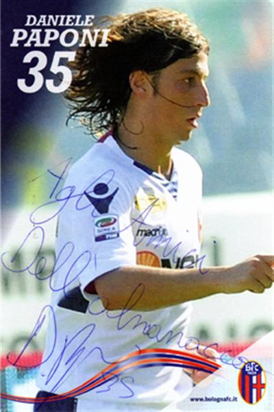DANIELE PAPONI, ALTRO AMICO DELL'ALMANACCO CALCIO MARCHE