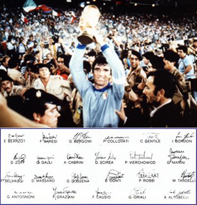 11 LUGLIO 1982 CAMPIONI DEL MONDO!