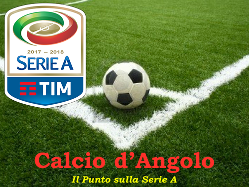 1° CALCIO D'ANGOLO: LA SERIE "A"