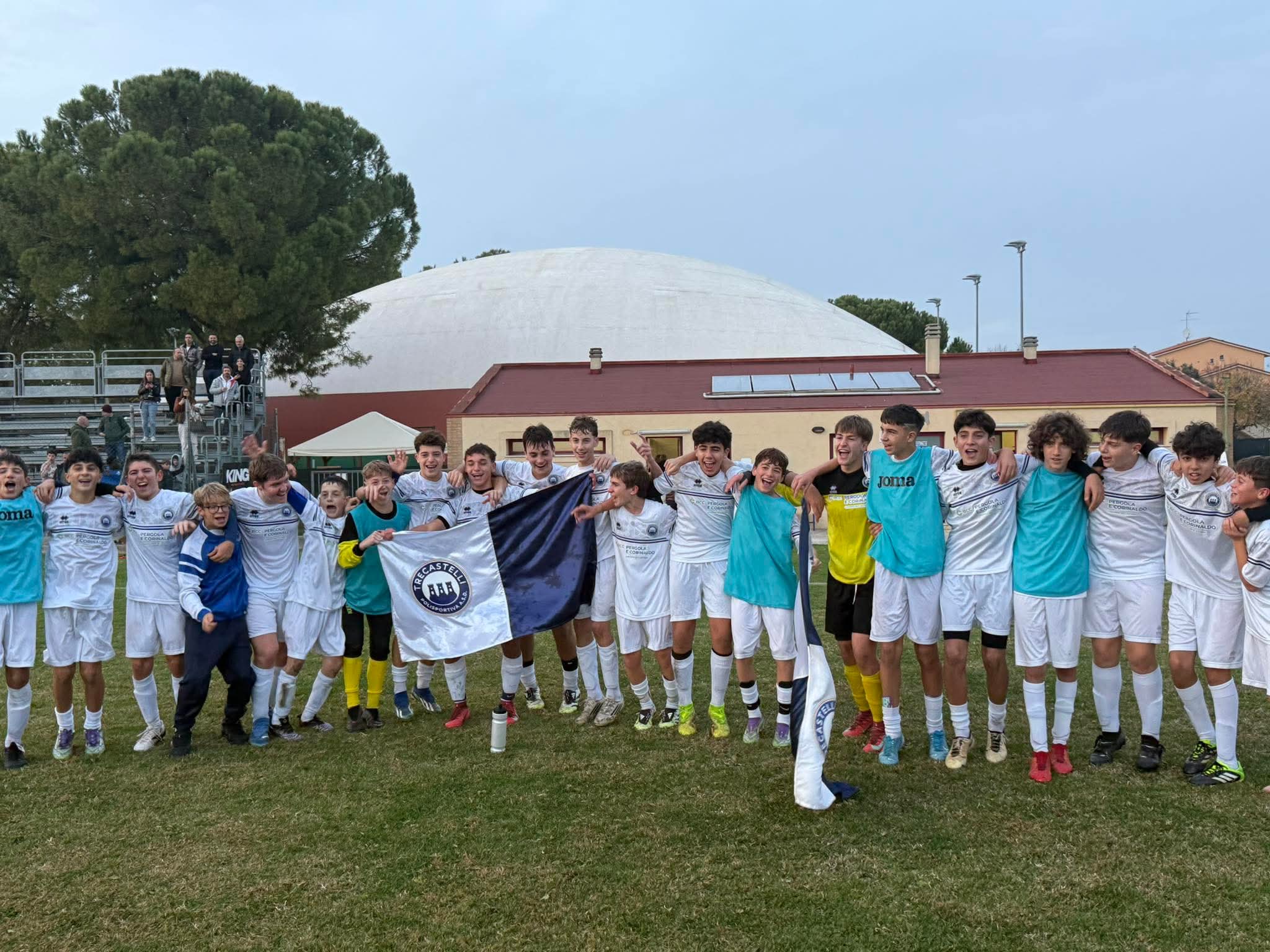 Trecastelli Polisportiva, un traguardo storico: i Giovanissimi U15 accedono alla fase regionale